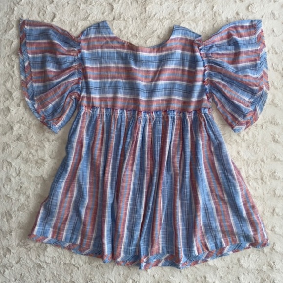 FREE PEOPLE Dress Flowy Oversized Mini Tunic Pockets - Picture 4 of 10